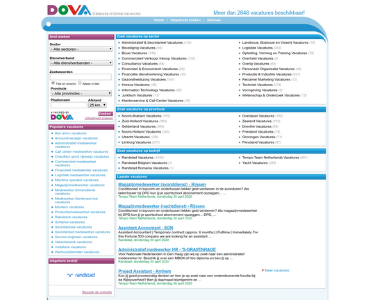DOVAjobs Logo