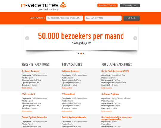 IT Vacatures Logo