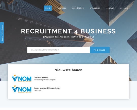 Recruitment4business Logo