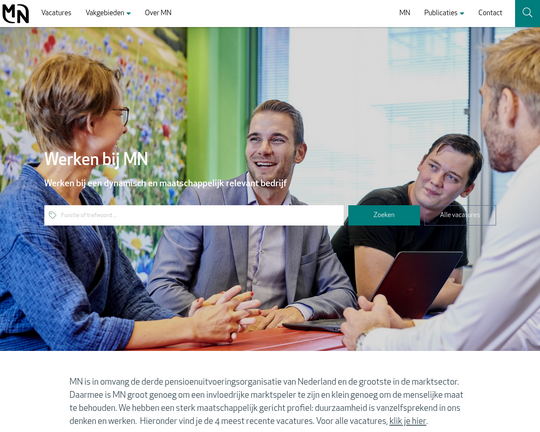 Werken Bij MN Logo
